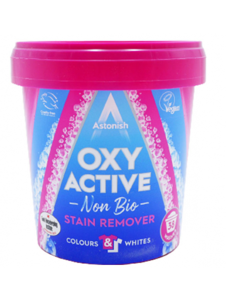 Пятновыводитель кислородный Astonish Oxy Stain Remover Non Bio 825г