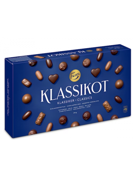 Подарочная коробка конфет Fazer Klassikot 290г