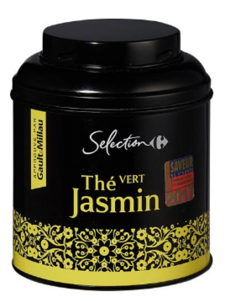 Рассыпной зеленый чай Carrefour Selection Jasmine vihreä tee 100г с жасмином