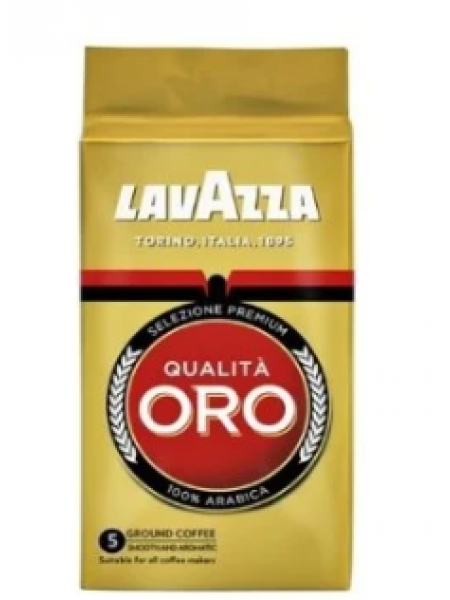Кофе молотый Lavazza Qualita Oro 250г в мягкой упаковке