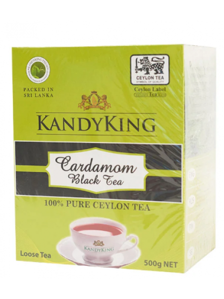 Чай черный рассыпной с кардамоном Kandy King 500г