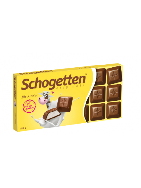Молочный шоколад для детей Schogetten 100 г