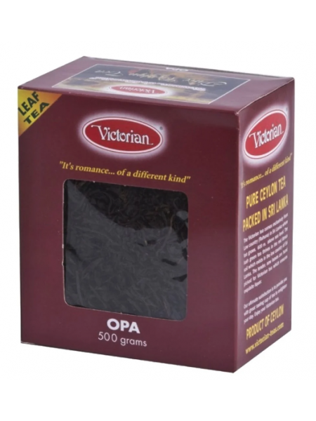 Чай черный листовой Victorian Black Tea OPA 500г