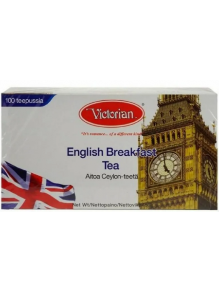 Чай Victorian English Breaksfast 100 шт черный