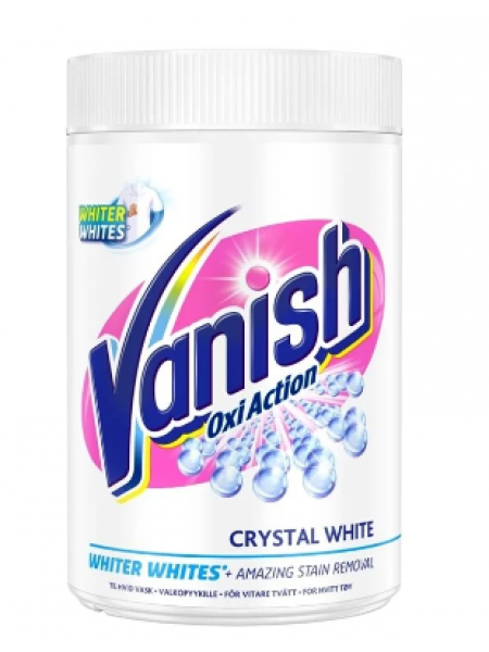 Порошковый пятновыводитель для белого белья Vanish Crystal White 750г