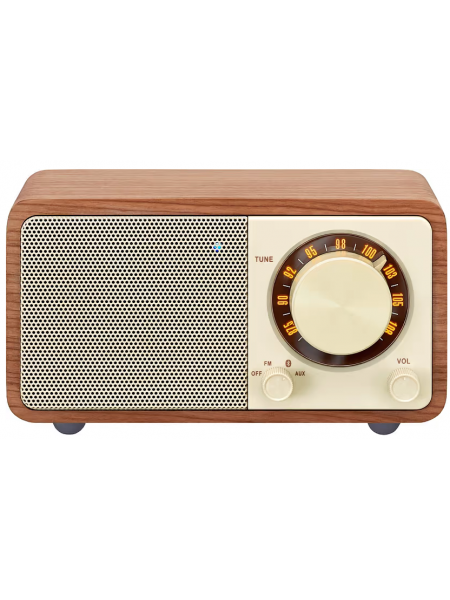 FM-радио Sangean Genuine Mini WR-7 с Bluetooth, орех