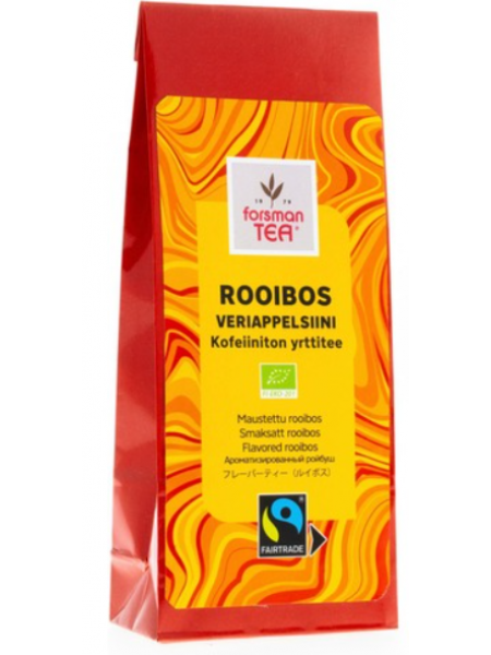 Органический чай Forsman Rooibos 60г со вкусом красного апельсина