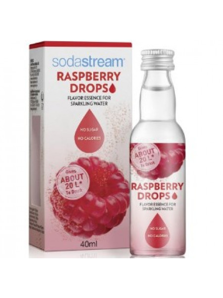 Концентрат для приготовления лимонада Sodastream Raspberry Drops 40мл на 20л