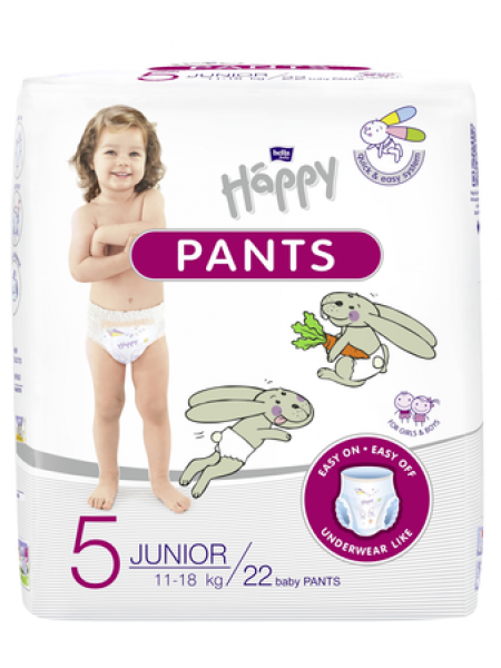 Подгузники Bella HAPPY Pants Junior 5 размер 11-18кг 22шт 