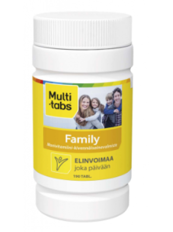 Витамины для всей семьи MULTI-TABS FAMILY 190 шт