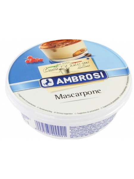 Сливочный сыр маскарпоне Ambrosi Mascarpone 250г