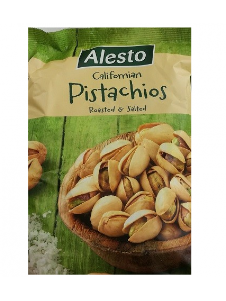 Фисташки Alesto Californian Pistachios с солью 500г