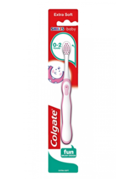 Зубная щетка Colgate для детей от 0-2 года