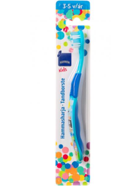 Зубная щетка Rainbow для детей от 3-5 лет