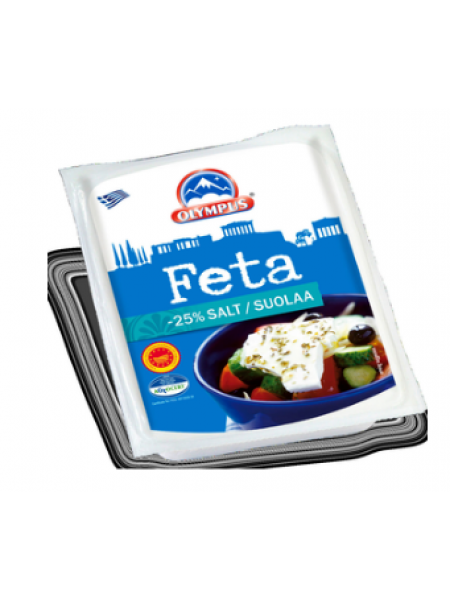 Сыр фета Olympus Feta - 25% suolaa 150г
