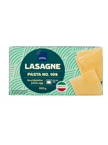  Пласты для лазаньи Rainbow Lasagne 500г