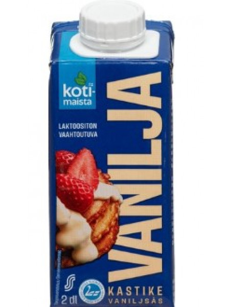 Соус десертный ванильный Kotimaista Laktoositon Vanilja 200мл без лактозы