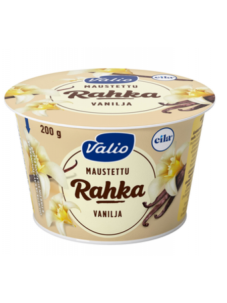Ванильный творожок Valio maustettu rahka vanilja 200г без лактозы
